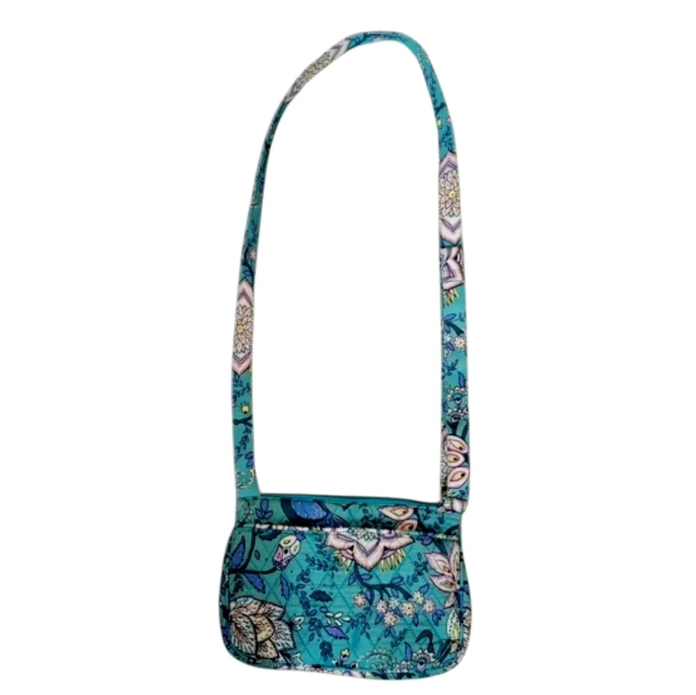 Vera Bradley Little Hipster Crossbody Bag in Peacock Garden